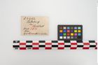 Etikett zu Bernsteinperlenkette (NHMW-PRAE-024492)